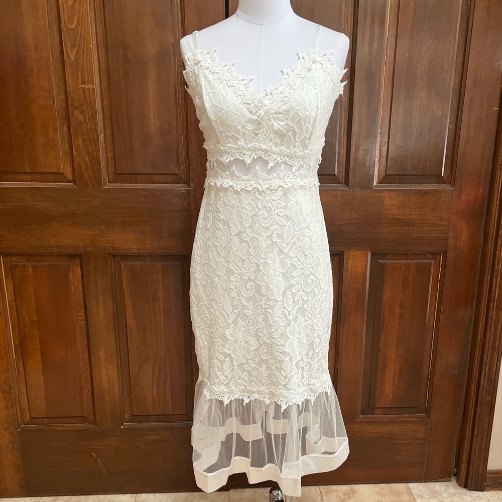 White Slip Dress